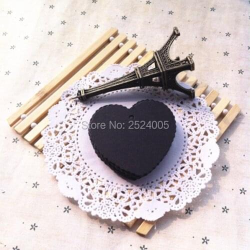 Free shipping in stock 6.5x6cm blank tag/350gsm black matt cardboard paper tags/paper card hang label