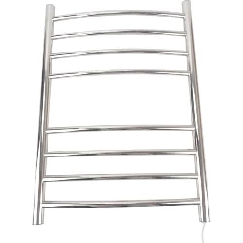 1pc Heated Towel Rail Holder Bathroom AccessoriesTowel Rack Stainless Steel ElectricTowel Warmer Towel Dryer 70w, high quality