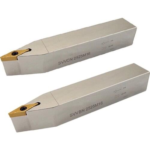 SVVBN SVVCN External Turning Tool Holder CNC Lathe Cutter SVVBN1616H16 SVVBN2020K16 SVVBN2525M16 For Turning Inserts VBGT1604