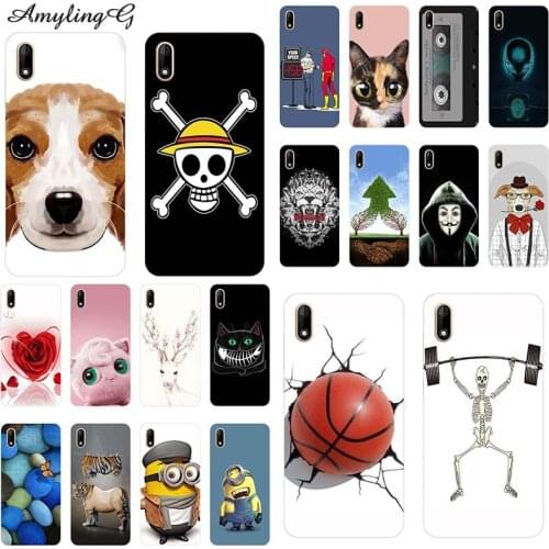 Design Phone Cases For Wiko Jerry 4 Jerry4 5.99" Case Back Cover Animal Flower Rose Cute Patterned Soft Silicon TPU Fundas Bags