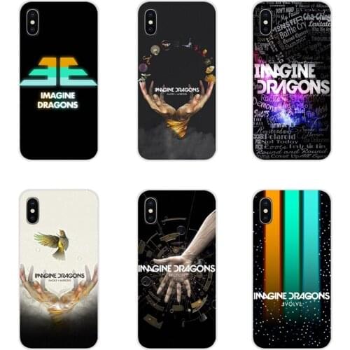 For Motorola Moto X4 E4 E5 G5 G5S G6 Z Z2 Z3 G G2 G3 C Play Plus Accessories Phone Cases Covers Rock Band Imagine Dragons Art