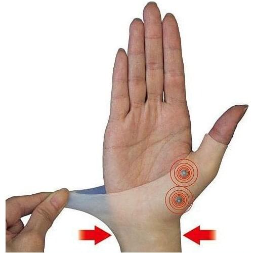 Gel Wrist Support Brace Magnetic Therapy Wrist Hand Thumb Gloves Hand Arthritis Pressure Pain Relief