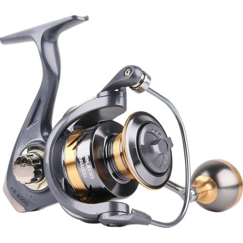 HFBIRDS Spinning Reel 13KG Max Drag 5.2:1 Speed Ratio Metal Spool Grip Fishing Reel Saltwater Fishing Tackle 2020 Accessories