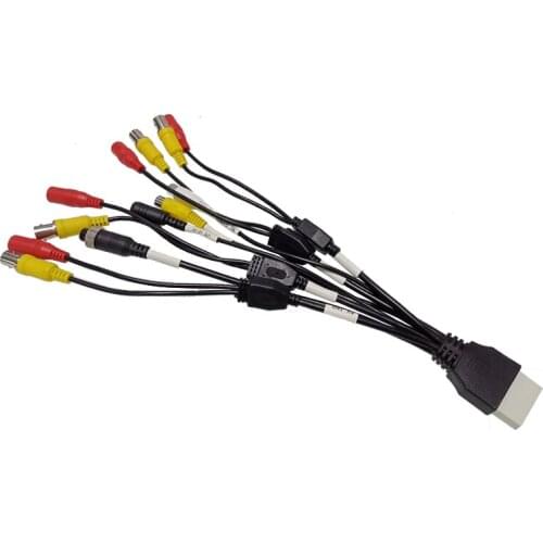 Good Quality and Cheap Connector Extension Adapter BNC AV Cable for Vehicle DVR