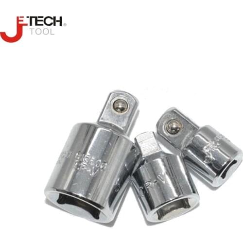 Jetech 3pcs 1/2" 3/8" 1/4" inch drive socket adapter and reducer kit adaptors converter conversion set for ratchet wrench Cr.v