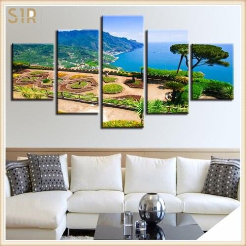 Beautiful Scenery HD Printed 5 Piece Canvas Art Scenery Painting Wall Pictures for Living Room Home Decor Anime Poster Wall Art