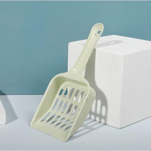 Plastic Cat Litter Scoop Grid Design Non-stick Cat Litter Shovel Scooper Litter Hollow Spoons Cat Sand Cleaning Cat Supplies