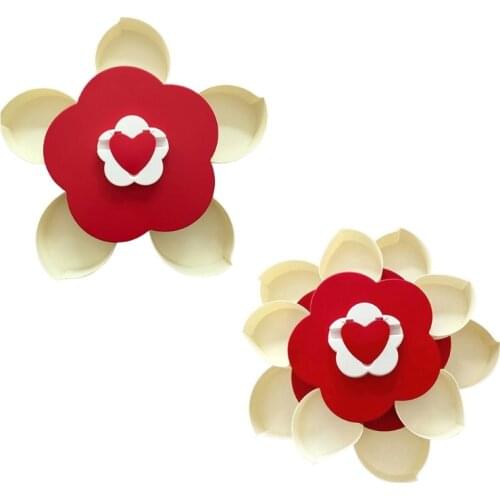 Candy Snack Tray Single/Double Layer Dried Fruit Box Picnic Food Dishes Pastry Cake Display Drying Food Storage Dustpan