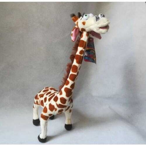 Small 36cm lovely Madagascar giraffe plush toy cartoon giraffe soft doll baby toy gift b1484