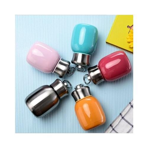 200ml mini cute coffee thermos stainless steel cute pot-bellied thermos thermos travel drink water bottle cup