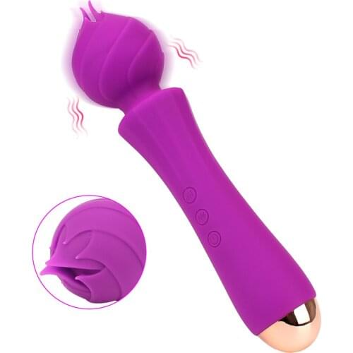 Powerful AV Stick Vagina Massage Magic Wand Female Masturbator 20 Frequency Sex Toys for Women