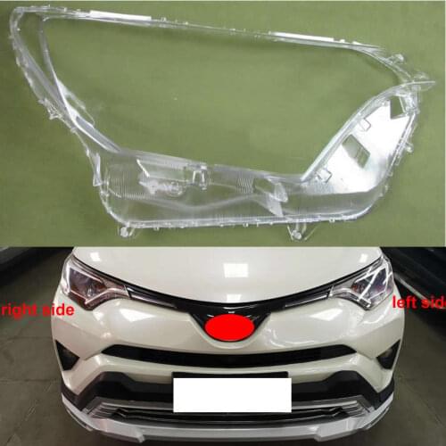 For 2016 2017 2018 Toyota RAV4 RAV 4 Headlights Cover Headlamps Cover Lampshade Shell Lens Transparent Lampshades Lamp Shell