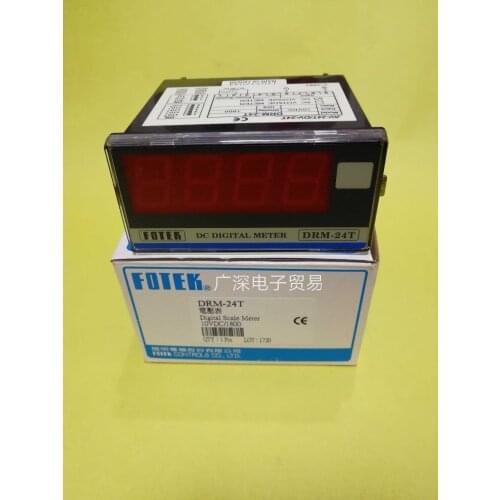 FOTEK Taiwan digital voltmeter Brand new original imported DRM-24T
