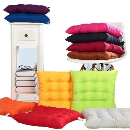 40*40cm Chair Cushion Non-Slip Comfortable Warm Seat Floor Cushion Meditation Pillow For Home Office cojines exterior jardin