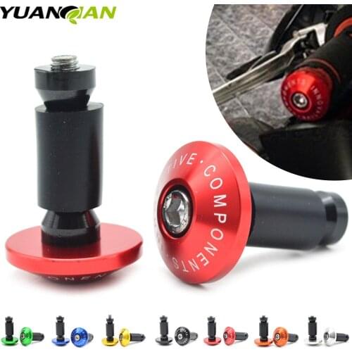 7/8''22 motorcycle handlebar cap motocross handle bar grips ends for Kawasaki KX250F KX250 KX450F KLX450R KX250F HONDA YAMAHA