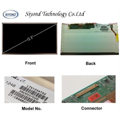 Grade A+ LTN125AT02 LP125WH1 12.5" WXGA HD LED LCD Screen Panel For HP 640 840 G1