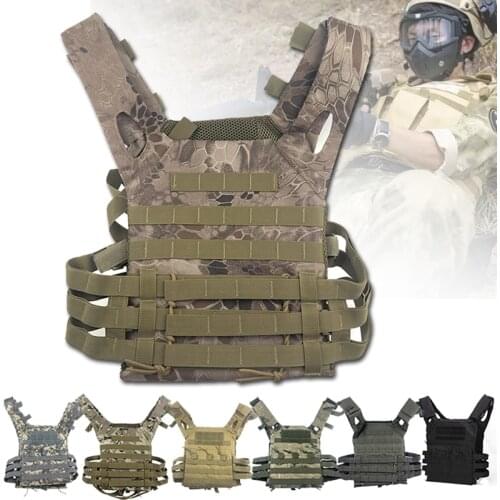 Tactical Military Body Armor Molle Plate Carrier Vest Outdoor Hunting CS Wargame Paintball Airsoft Vest JPC Combat Vest