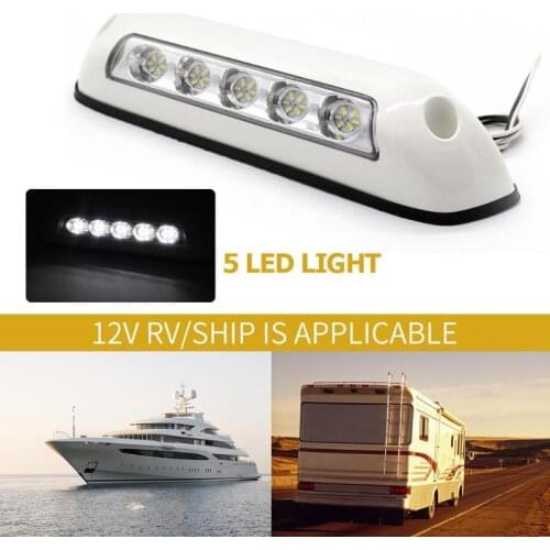 12V LED RV Awning Porch Light IP67 Waterproof for Marine Caravan Camper Car RV Exterior Camping Lamp