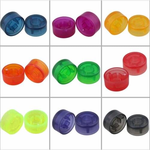 Electric Guitar Effects Parts Switch Pedal Cap Set of 10 Plastic