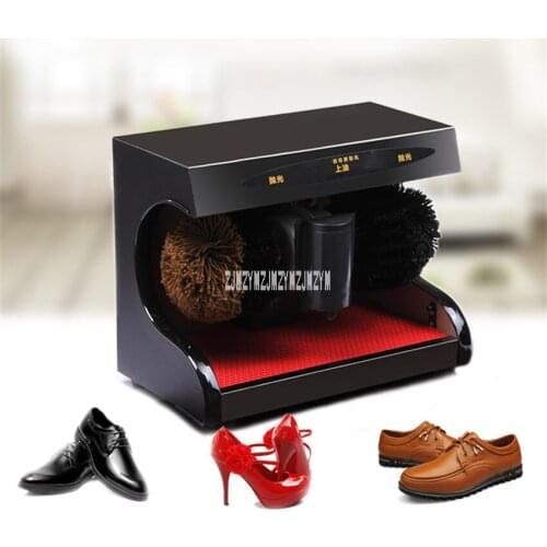YK-D51 Electric Shoe Polisher Man Woman Leather Shoe Cleaner Kit Shoe Brush Set Full Automatic Induction Shoe Cleaning Machine