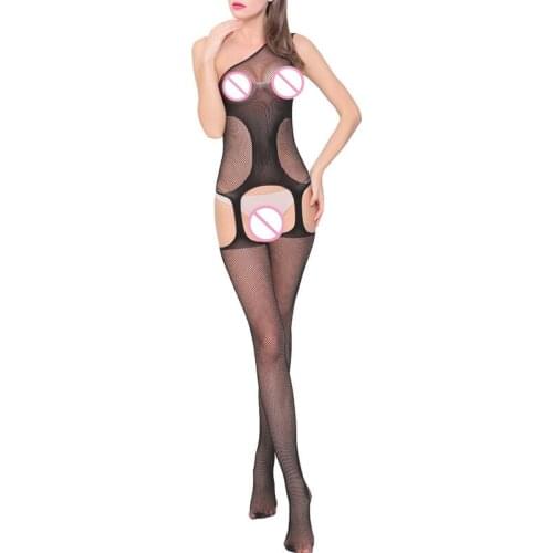 Women Bodystocking Body Suit Teddy Sexy Lingeries One Piece Lace Babydoll Bodysuit body mujer lenceria femenina