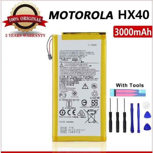 100% genuine 3000mAh HX40 For Motorola MOTO X4 XT1900-1 XT1900-2 XT1900-3 XT1900-4 XT1900-5 /6/7 X 4 Phone Batteries With Tools