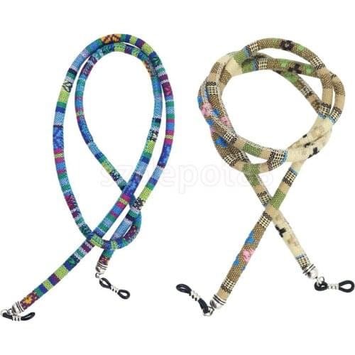 2 Pieces Ethnic Coarse Cotton Eyeglasses Rope Sunglasses Holder Retainer 28