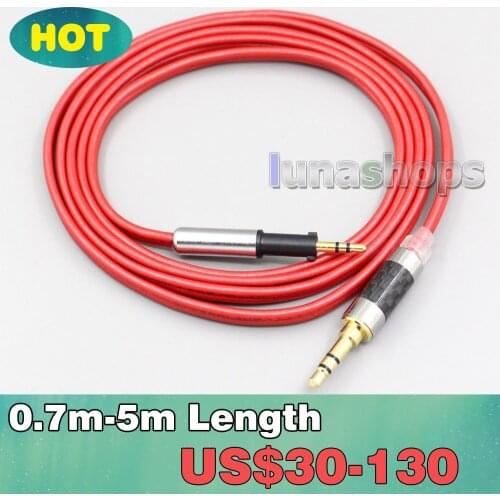 4.4mm XLR 2.5mm 99% Pure PCOCC Earphone Cable For AKG K450 K451 K452 K480 Q460 Headset Headphone LN006696