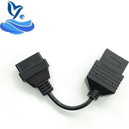 For KIA sportage OBD 20 pin to OBD 2 16pin Car Diagnostics Adapter 20 pin for KIA 20pin OBD2 Car Connector