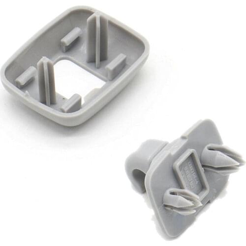 AUTO -Gray Interior Sun Visor Clip Hook For Audi A1 A3 S3 A4 S4 A5 S5 Q3 Q5 TT Quattro