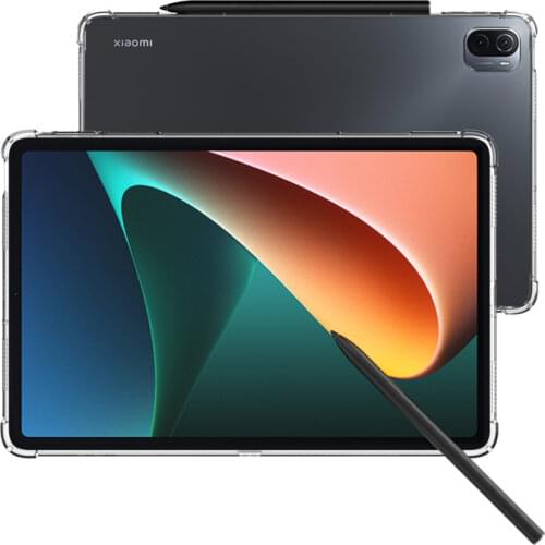 Case For Xiaomi Mipad5 Mi Pad 5 Pro 2021 Cases Tablet Protective Soft TPU Airbags Shockproof Cover For MiPad 2 3 Mi Pad 4 Plus