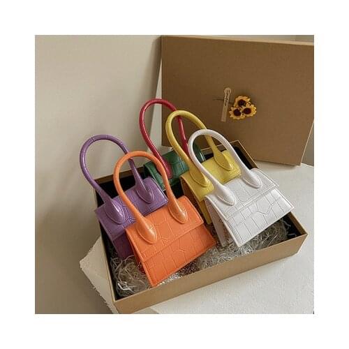 Womens Designer Luxury Handbag 2021 Fashion New High quality PU Leather Women Handbags Crocodile pattern Shoulder Messenger Bag