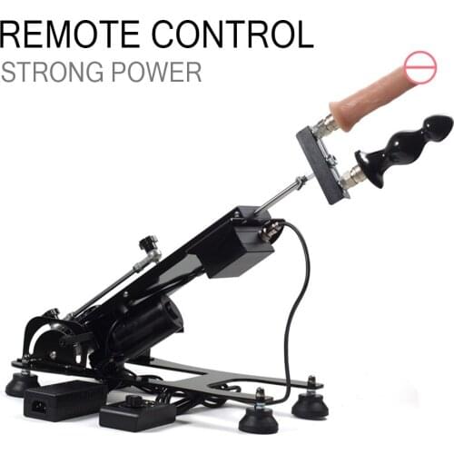New Strong Power Love Machine Vibrator Remote Control Sex Machine Gun Free Dildo For Women Dildo Machine Automatic Sex-Machine