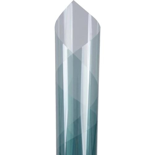 HOHOFILM 1.52x15m 70%VLT Light Blue Window Film Car/House Glass Film Nano Ceramic Tint 100%UV Proof 60''x49.2ft