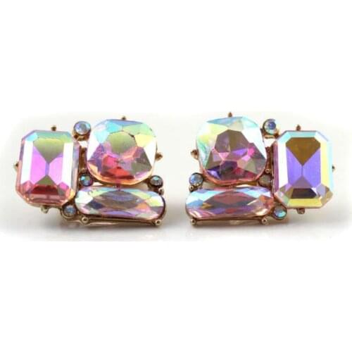 Fashion Jewelry New Design Wholesale Personalized Color Crystal Ear clip