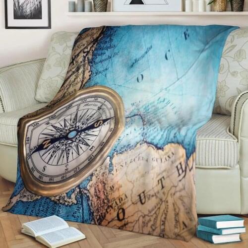 Art 3D Printed Shabal Blankets Are Soft Warm And Washable And Throw On The Sofa For Home Decora