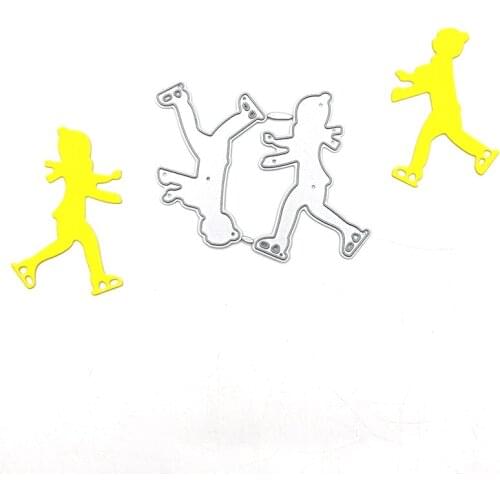 Julyarts Skating Cutting Dies Craft Supplies Dies Scrapbooking Soldes Decoration Scrapbook Paper Craft Knife Mould Blade Punch
