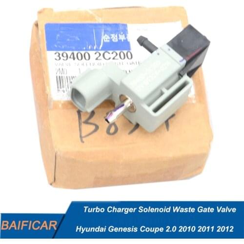 Baificar Brand New Genuine Turbo Charger Solenoid Waste Gate Valve 39400-2C200 For Hyundai Genesis Coupe 2.0 2010 2011 2012