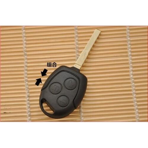 3 BUTTONS REMOTE KEY SHELL CASE FOR FORD FOCUS KEY FOB COVER 5PCS/LOT