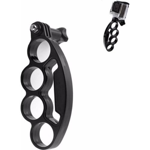 Handheld Knuckle Finger Grip Mount for GoPro Hero 6 5 4 3/3+ 2 Xiaomi Yi 4K SJ4000 SJ5000 SJ6000 Eken h9 Camera Selfie Accessory