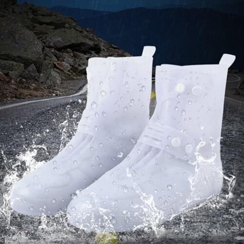 Wonderlife MStacchi Rain Boots Cover Men And Women Shoe Covers Waterproof Anti-Skid Wear-Resistant Adult Waterproof Rain-Proof