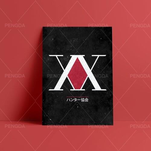 Red White Personality LOGO Canvas Painting Home Decoration Wall Art picture Prints Modular Modern Frame Poster For Living Room