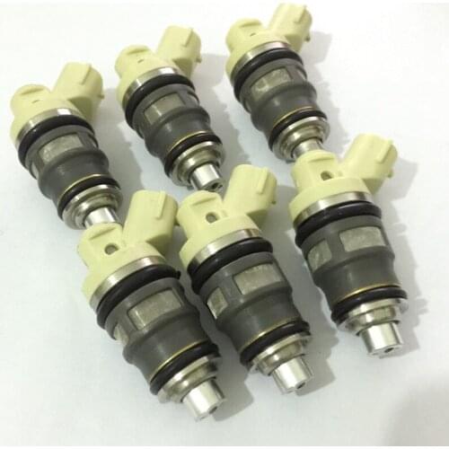 Sets of 6 E85 flow matched High performance 540cc fuel injector for Toyota SUPRA ARISTO MARK2 CRESTA CHASER 1001-87090