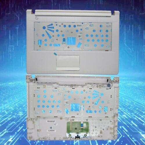 New Laptop PalmRest Shell For Lenovo Z41 Z41-70 5CB0J23669 AM1BK000410 Upper Case Keyboard Bezel Cover White Touchpad Silver