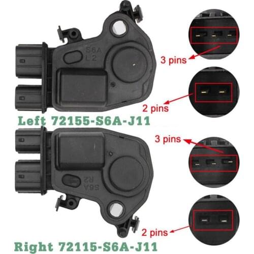 Door lock Actuator 72115-S6A-J11 72155-S6A-J11 For Honda FIT 2003-2008 PILOT 2003-2007 For ELEMENT For CRV RD5 RD7 For ODYSSEY