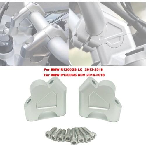 R1200GS Handlebar Riser Clamp Back Move Mount fits For BMW R1200GS LC Adventure R 1200GS R 1200 GS ADV 2013-2018 Motorcycle