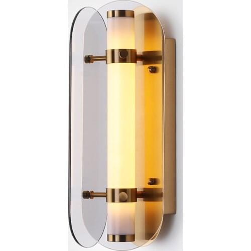 Nordic minimalist bedroom bedside wall lamp modern restaurant cafe study living room corridor aisle lighting