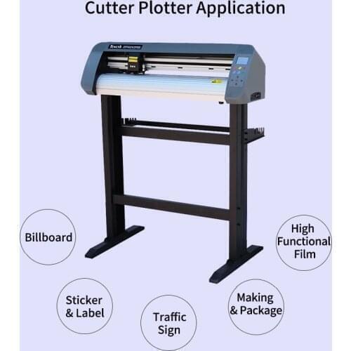 Teneth 60Cm Sticker Cut Plotter Machine Circuit Cutting Plotter Vinyl Heat Transfer Cutting Machine