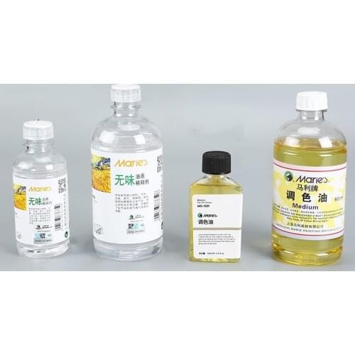 75 / 500ml Medium for Oil Painting Color ,Colorless And Odorless Oil Painting Medium, high quality Art Supplies Painting Tools