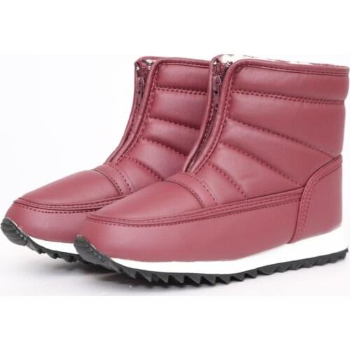 Winter Fashion Womens Snow Boots Soft Comfortable Warm Non-Slip Waterproof Leisure Sports Women Shoes